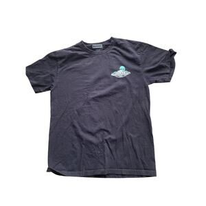 Unisex Boxset Limited Edition Blacklite Mens T Shirt. Purple Tones Alien Medium